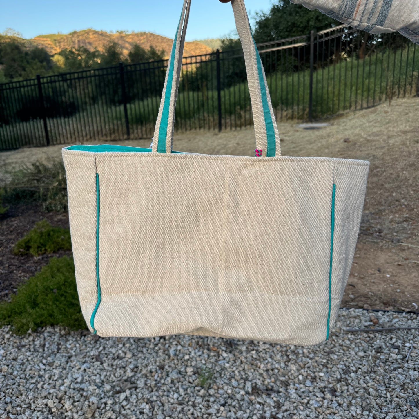 Beach Please Tote Handbag