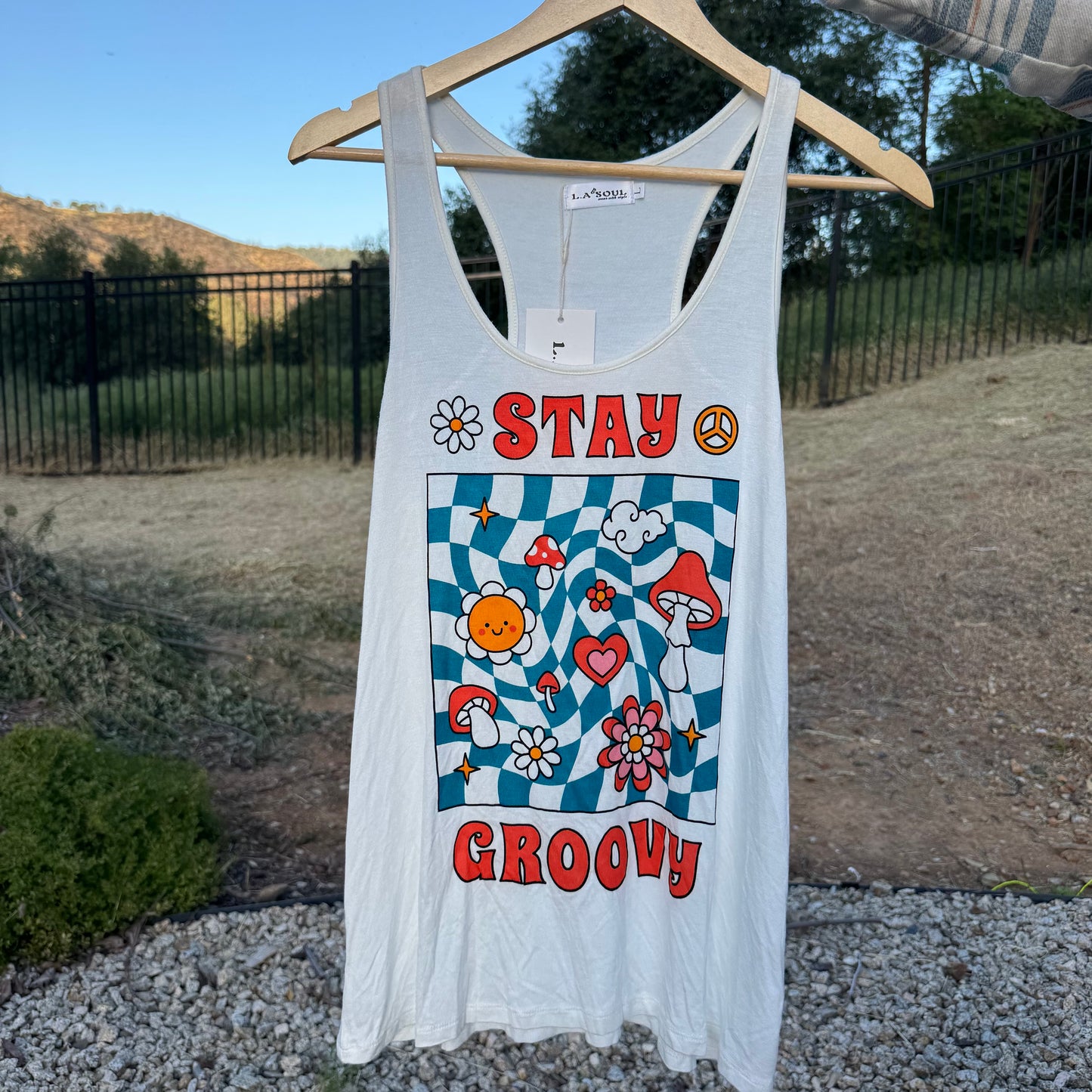 Stay Groovy Tank Top