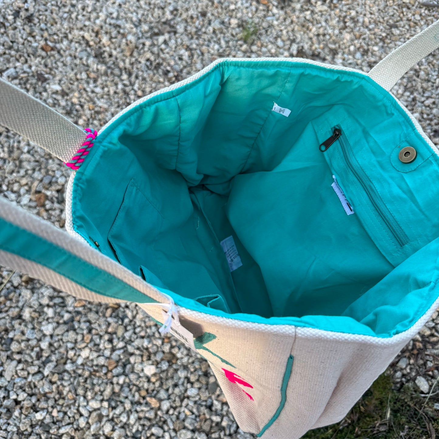 Beach Please Tote Handbag