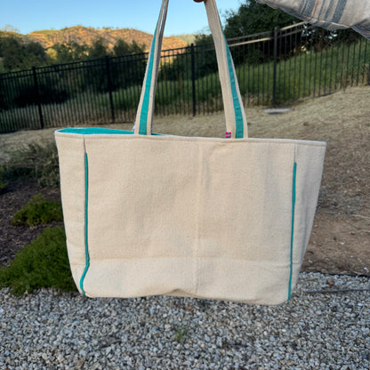 Beach Please Tote Handbag