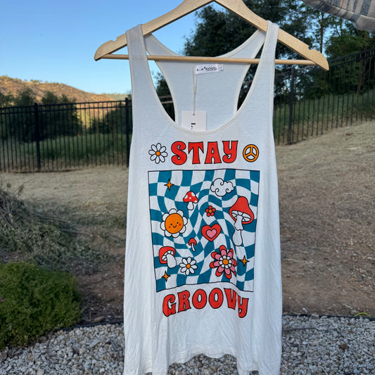 Stay Groovy Tank Top
