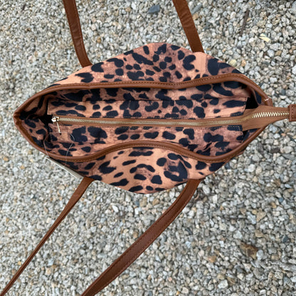 Leopard Print Tote Bag